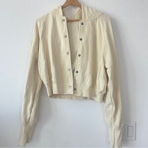 NSF Butter Yellow Women's Cropped Hoodie